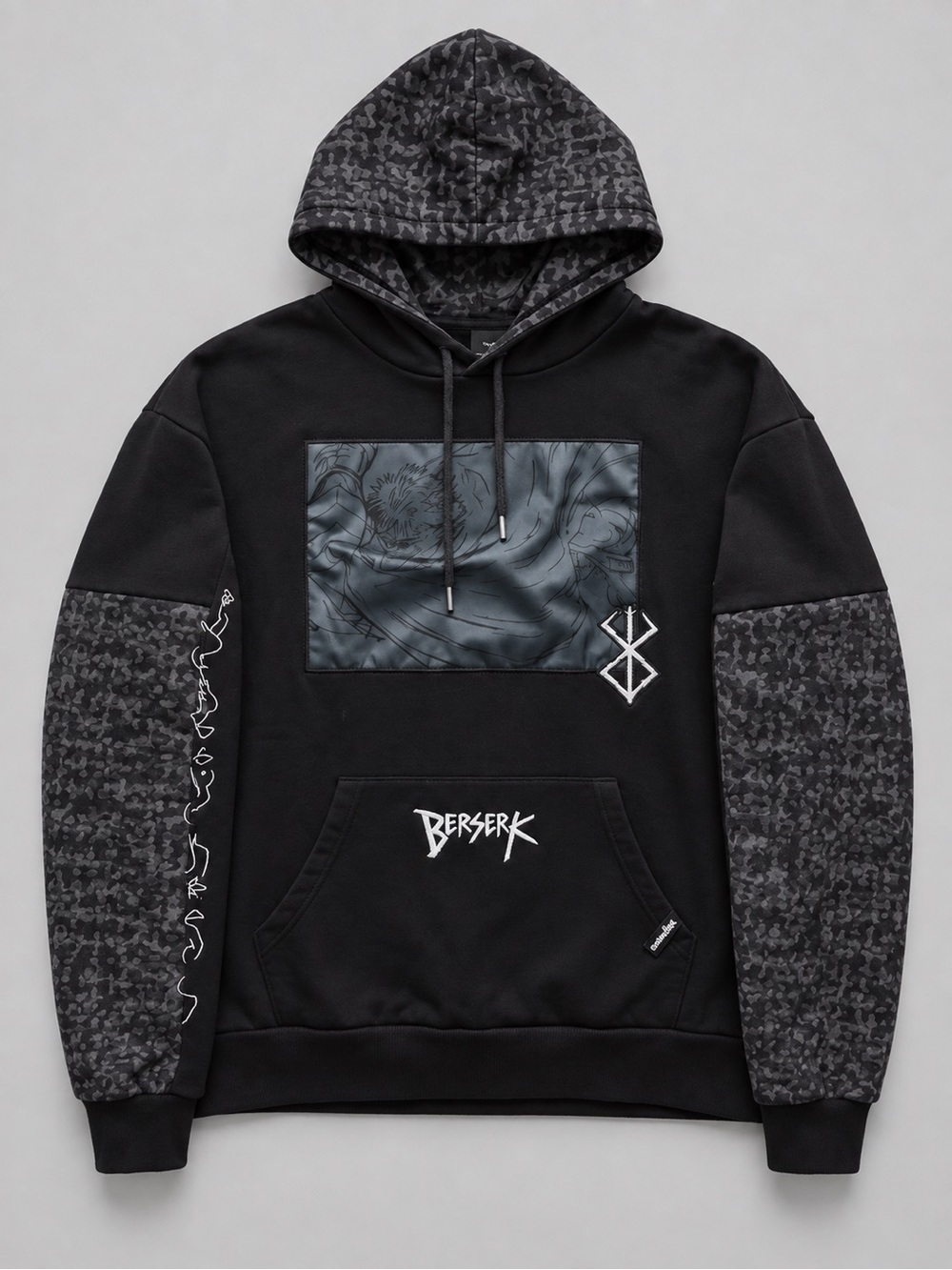 Crunchyroll x Berserk Guts Brand of Sacrifice Graphic Hoodie - Size L